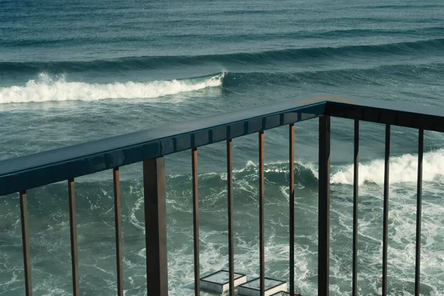 Beachfront Bali villa metalwork protected with marine grade coating